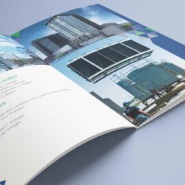 Brochure catalogue pour une firme d'ingénierie