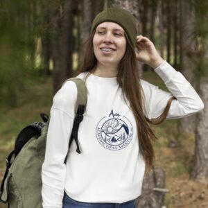 image de marque pour Ava académie voile aventure. Logo sur chandail.