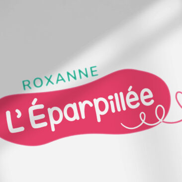 Logo roxanne l'éparpillée