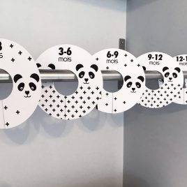 Séparateur penderie panda
