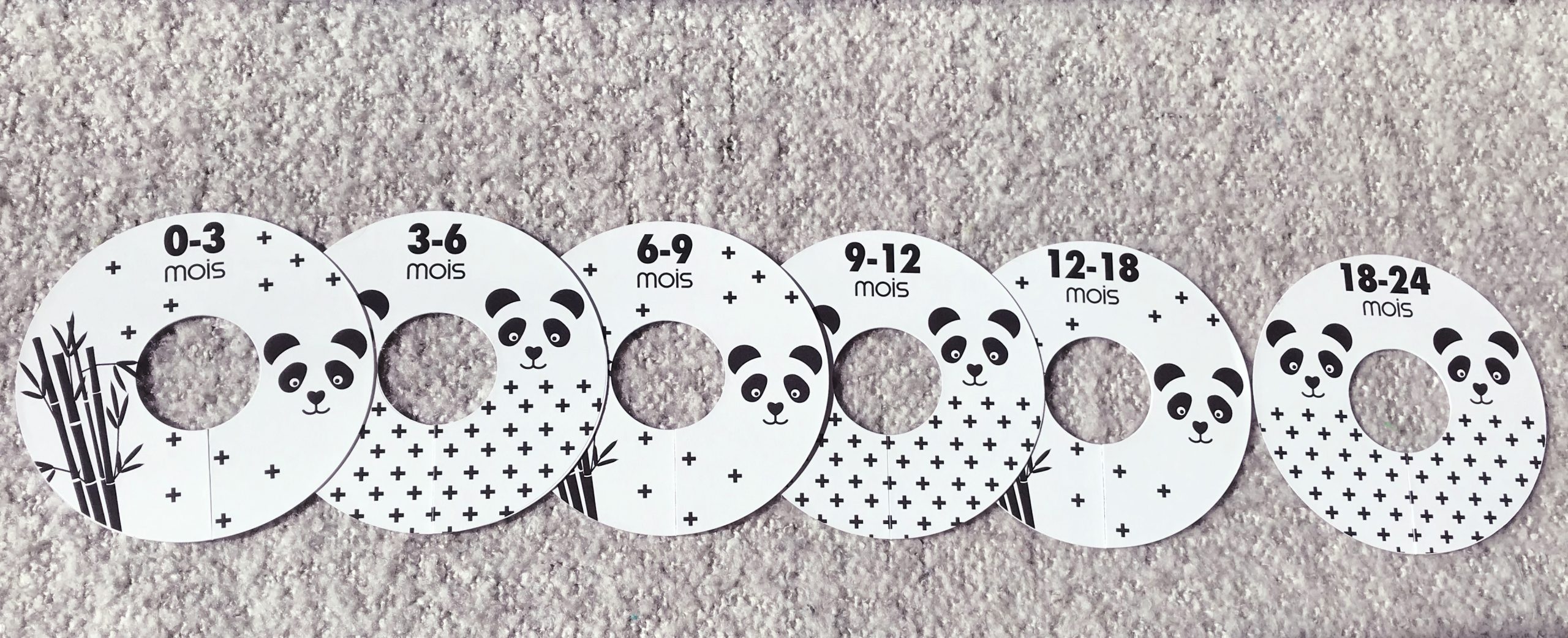 Séparateur penderie panda