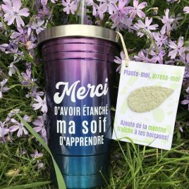 Cadeau professeur merci d'avoir étanché ma soif d'apprendre