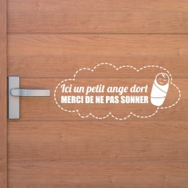 Autocollant ne pas sonner