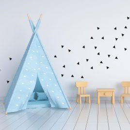 Autocollants muraux triangles