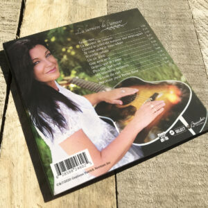 Pochette de CD digipack, CD et livret