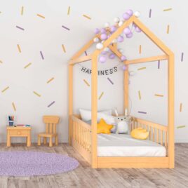 Autocollants confettis lilas