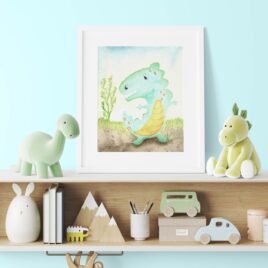 Illustration dinosaure