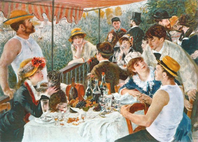 dejeuner des canotiers de Renoir