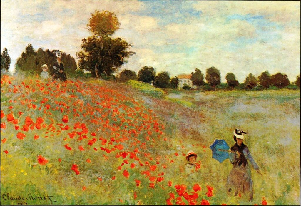Coquelicots de Claude Monet