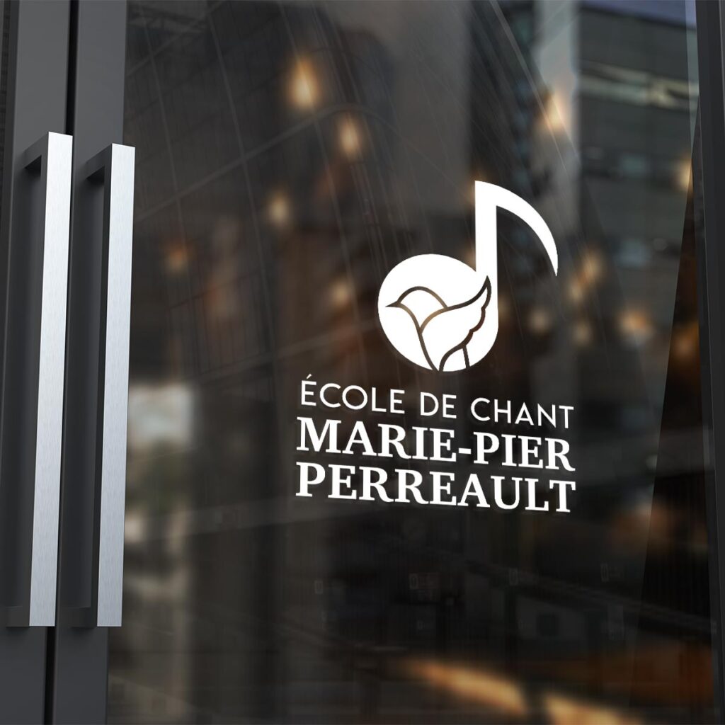 Logo école de chant Marie-Pier Perreault