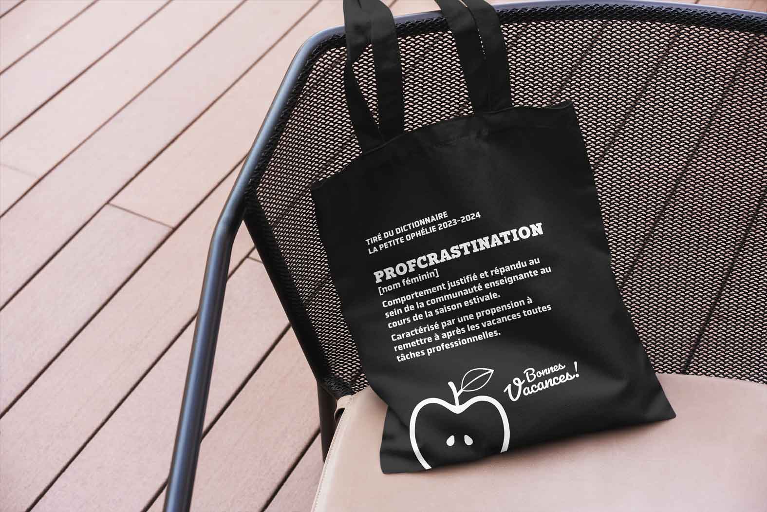gros plan sac profcrastination