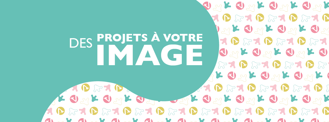 Agence de design graphique située à Mascouche qui crée des projets à l'image de ses clients. D'où le slogan des projets à votre image. 