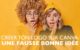 Photo d'entête avec deux femmes effrayées, pour l'article de blog: créer ton logo sur Canva une fausse bonne idée.