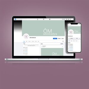 Exemple de présentation pour une page Facebook d'entreprise pour s'accorder avec l'image de marque de l'entreprise.