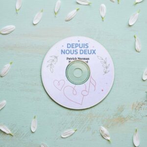 Graphisme pour le Cd depuis nous deux.