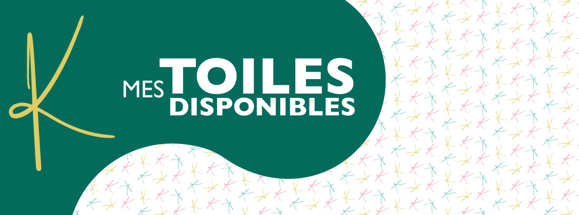 Bannière toiles disponibles pour la vente