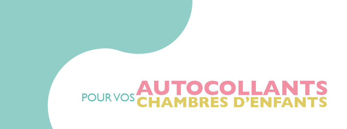 Boutique en ligne, section autocollants muraux pour chambres d'enfants. 